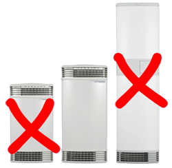 pick the right size portable gas heater or flued gas heaters