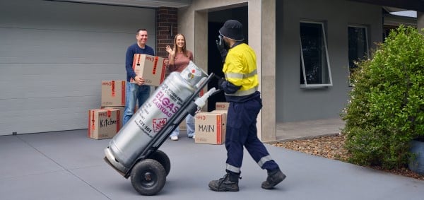 Moving home with LPG
