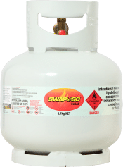 SWAP'n'GO 4kg gas bottle