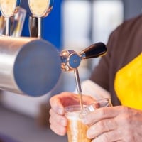 drawing a beer on tap drawing a beer on tap