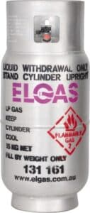 15kg forklift gas bottle