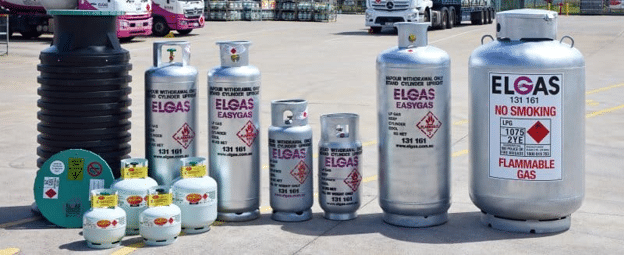 LPG for Kids - Gas bottle sizes
